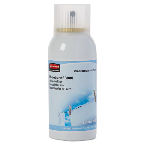 Microburst 3000 Refill, Mandarin Orange, 2 Oz Aerosol, 12-carton