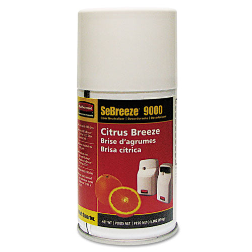 Fragrance Aerosolister, Citrus Breeze, 5.3 Oz Aerosol. 4-carton