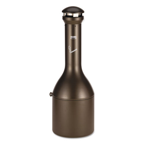 Infinity Traditional Smoking Receptacle, 4.1 Gal, 39" High, Aged Bronze