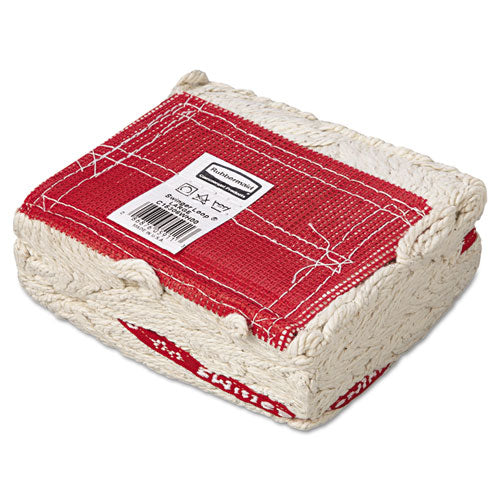 Swinger Loop Wet Mop Head, Large, Cotton-synthetic, White, 6-carton