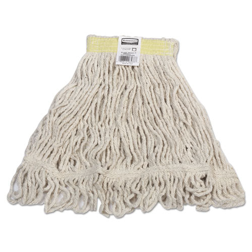 Super Stitch Blend Mop, Cotton-synthetic, Small, White, 6-carton