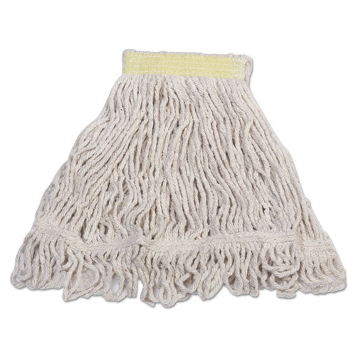Super Stitch Blend Mop, Cotton-synthetic, Small, White, 6-carton