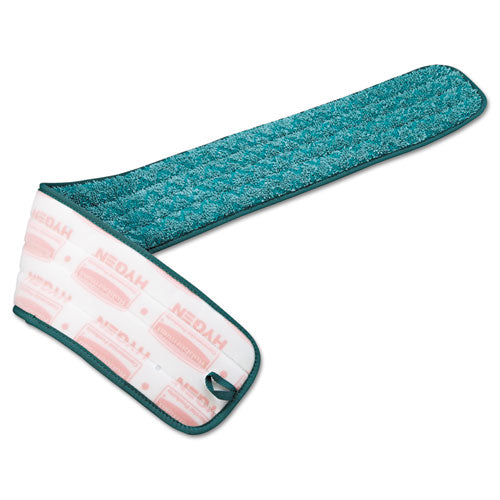 Microfiber Dry Hall Dusting Pad, 36 1-2 X 5 1-2, Green
