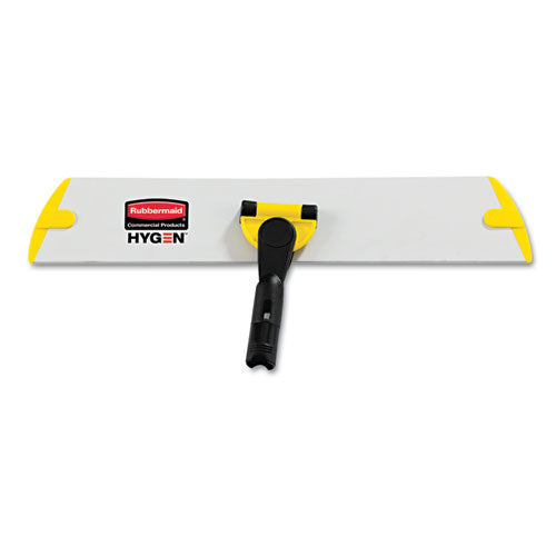 Hygen Quick Connect S-s Frame, Wet-dry Mop 17.19w X 3d, Aluminum, Yellow