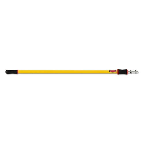 Hygen 48-96" Quick-connect Extension Pole, Aluminum, Yellow, 6-carton