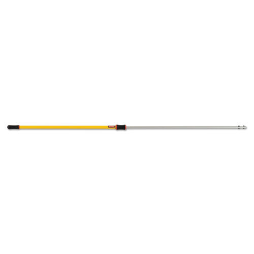 Hygen 48-96" Quick-connect Extension Pole, Aluminum, Yellow, 6-carton