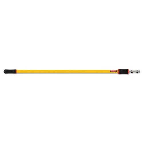 Hygen 48-96" Quick-connect Extension Pole, Aluminum, Yellow, 6-carton