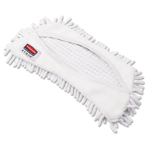 Hygen Flexi Frame Scrubber Mop Covers, Microfiber, Yellow, 8 X 8