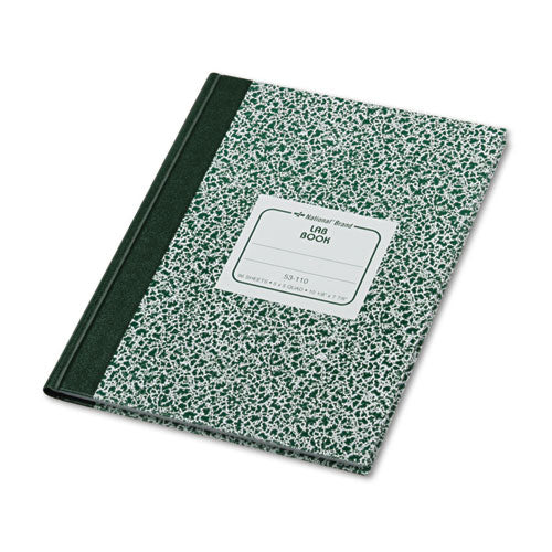 Lab Notebook, Quadrille, 10 1-8 X 7 7-8, White, 96 Sheets