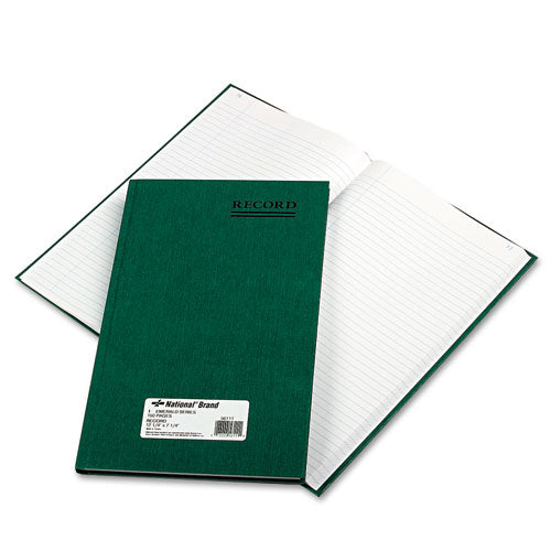 Emerald Series Account Book, Green Cover, 300 Pages, 12 1-4 X 7 1-4