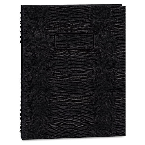 Ecologix Notepro Executive Notebook, Medium-college Rule, Black, 11 X 8.5, 100 Sheets