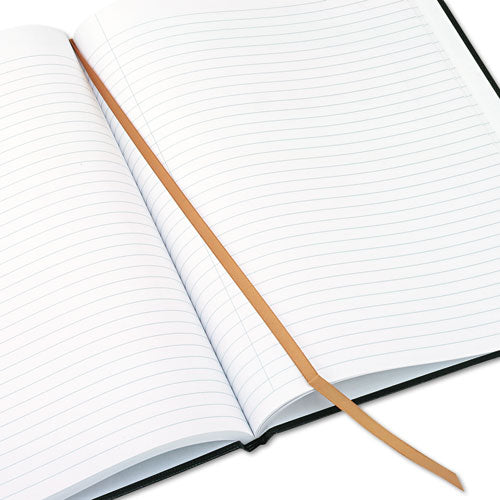 Executive Notebook, Medium-college Rule, Black Cover, 10 3-4 X 8 1-2, 75 Sheets