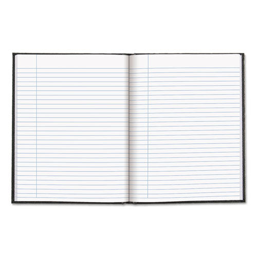 Executive Notebook, Medium-college Rule, Black Cover, 9.25 X 7.25, 150 Sheets