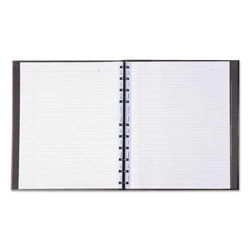 Miraclebind Notebook, 1 Subject, Medium-college Rule, Black Cover, 11 X 9.06, 75 Sheets