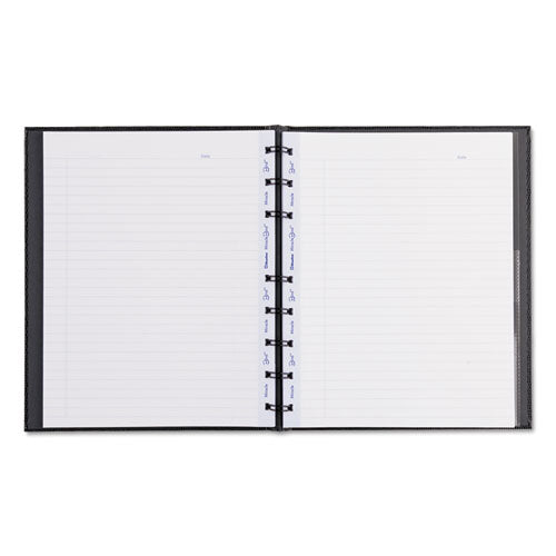 Miraclebind Notebook, 1 Subject, Medium-college Rule, Black Cover, 9.25 X 7.25, 75 Sheets