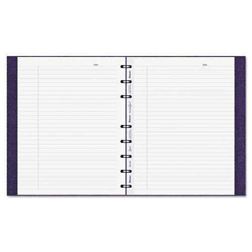 Miraclebind Notebook, 1 Subject, Medium-college Rule, Purple Cover, 9.25 X 7.25, 75 Sheets