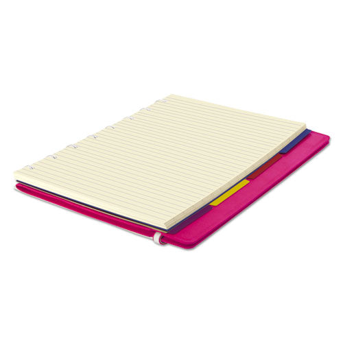 Notebook, 1 Subject, Medium-college Rule, Fuchsia Cover, 8.25 X 5.81, 112 Sheets