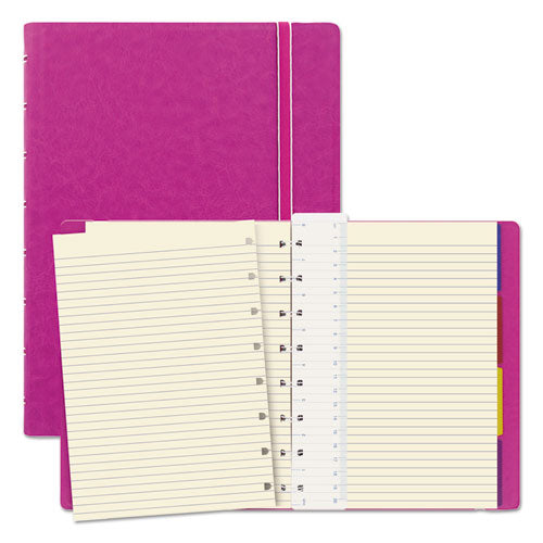 Notebook, 1 Subject, Medium-college Rule, Fuchsia Cover, 8.25 X 5.81, 112 Sheets