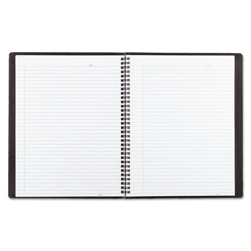 Duraflex Poly Notebook, 1 Subject, Medium-college Rule, Black Cover, 11 X 8.5, 80 Sheets