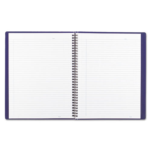 Duraflex Poly Notebook, 1 Subject, Medium-college Rule, Blue Cover, 11 X 8.5, 80 Sheets