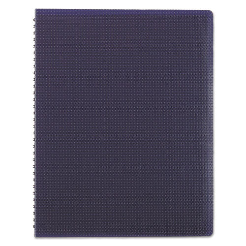 Duraflex Poly Notebook, 1 Subject, Medium-college Rule, Blue Cover, 11 X 8.5, 80 Sheets