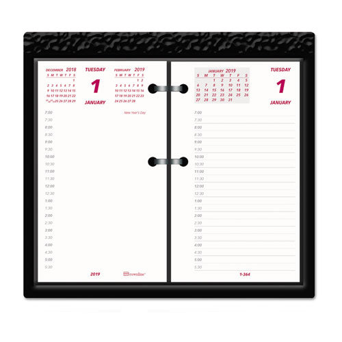 Daily Calendar Pad Refill, 6 X 3.5, 2021