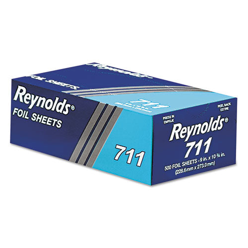 Pop-up Interfolded Aluminum Foil Sheets, 12 X 10 3-4, Silver, 200-box