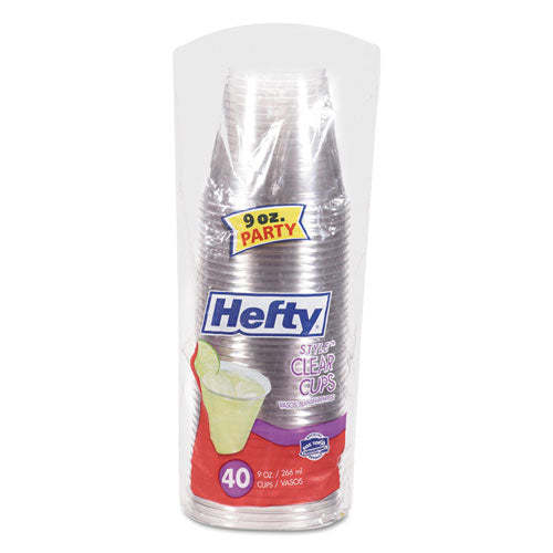 Crystal Clear Plastic Party Cups, 10 Oz, Clear, 36-pack, 12 Pack-carton