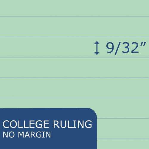 Lifenotes Notebook, 1 Subject, Medium-college Rule, Assorted Color Covers, 7 X 5, 80 Sheets, 4-pack