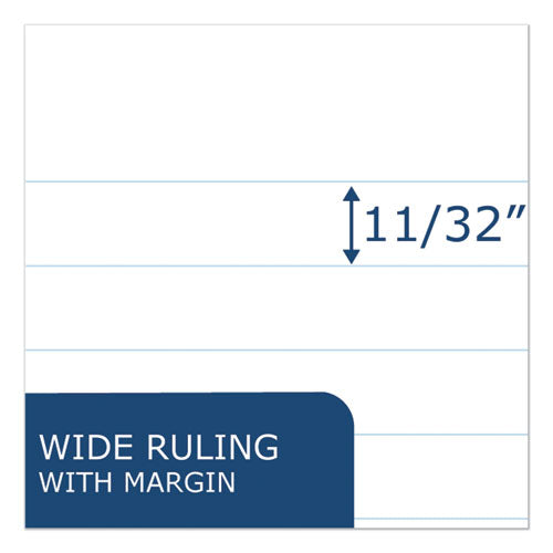Examination Blue Book, Wide-legal Rule, 8.5 X 7, White, 4 Sheets