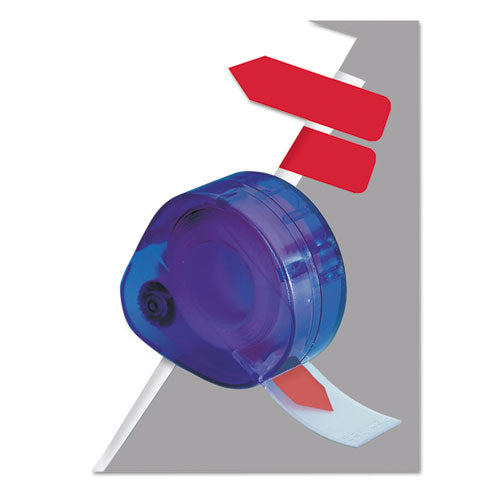 Arrow Page Flags In Dispenser, Red, 1 1-4 X  9-16, 120-pack