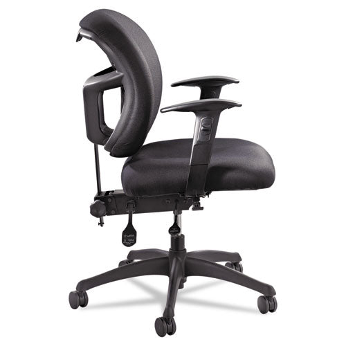 Alday Intensive-use Chair, Supports Up To 500 Lbs., Black Seat-black Back, Black Base