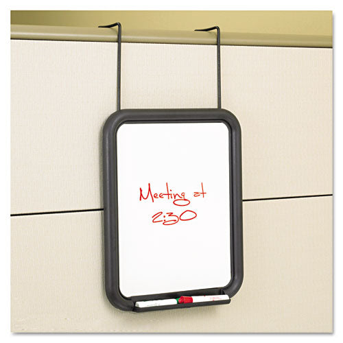 Panelmate Dry Erase Marker Board, 13 1-2 X 16 5-8, 11 X 14 Surface, Charcoal