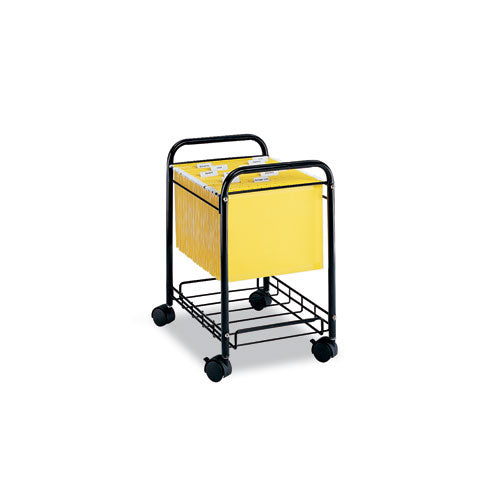 Letter-legal Desk Side File Cart, 17.25w X 13d X 22h, Black