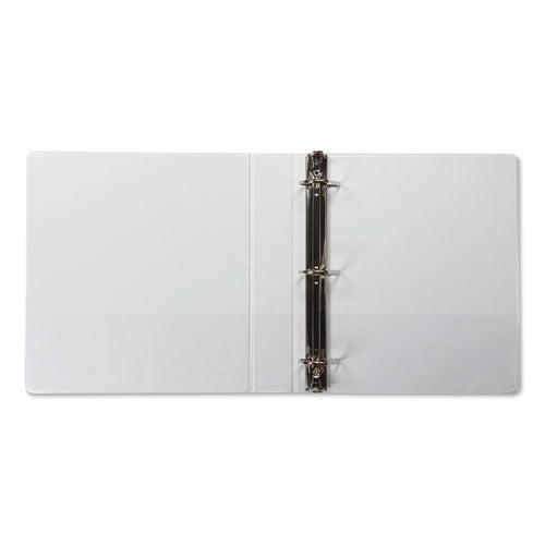 Earth's Choice Biobased D-ring View Binder, 3 Rings, 1.5" Capacity, 11 X 8.5, White