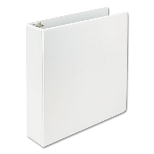 Earth's Choice Biobased D-ring View Binder, 3 Rings, 2" Capacity, 11 X 8.5, White