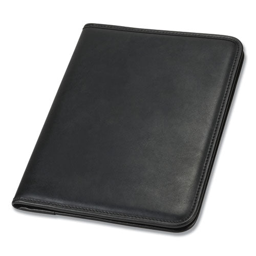 Professional Padfolio, Storage Pockets-card Slots, Writing Pad, Black