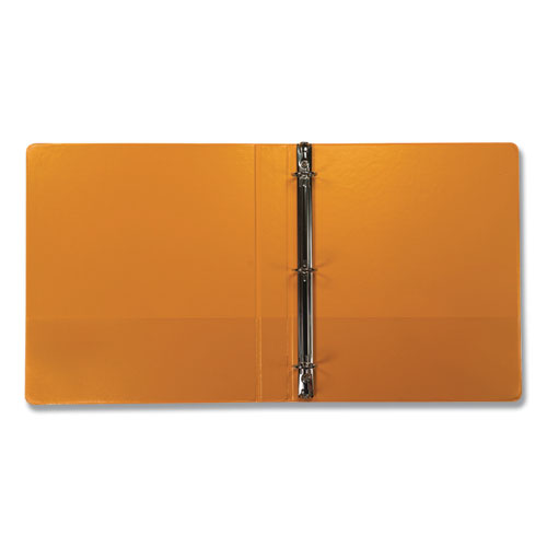 Earth’s Choice Biobased Durable Fashion View Binder, 3 Rings, 1" Capacity, 11 X 8.5, Coral, 2-pack
