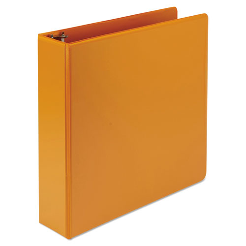 Earth’s Choice Biobased Durable Fashion View Binder, 3 Rings, 2" Capacity, 11 X 8.5, Coral, 2-pack