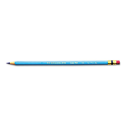 Col-erase Pencil With Eraser, 0.7 Mm, 2b (#1), Yellow Lead, Yellow Barrel, Dozen