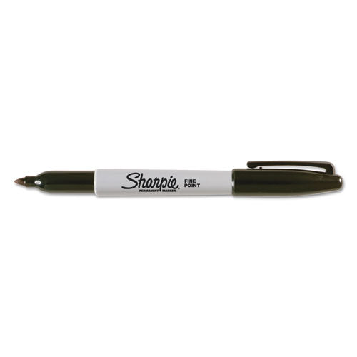 Fine Tip Permanent Marker, Black