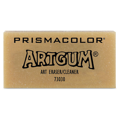 Artgum Eraser, Rectangular, Large, Off White, Kneaded Rubber, Dozen