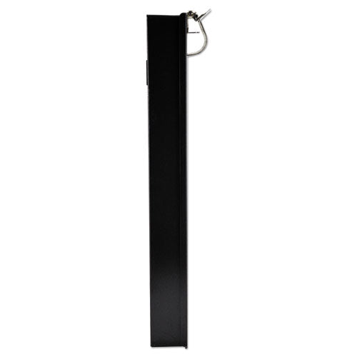 Cruiser Mate Aluminum Storage Clipboard, 1 1-2" Clip Cap, 8.5 X 12 Sheets, Black