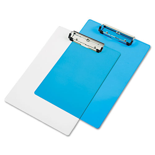 Acrylic Clipboard, 1-2" Capacity, Holds 8-1-2w X 12h, Clear