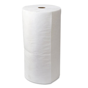 Env Maxx Enhanced Oil-only Sorbent-pad Roll, 54gal, 30" X 150ft, White