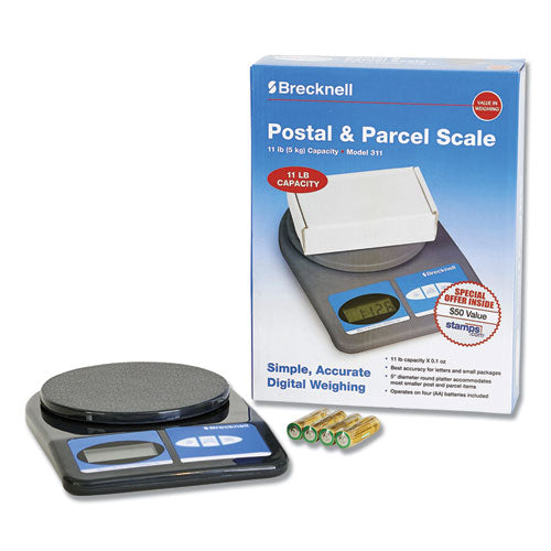 Model 311 -- 11 Lb. Postal-shipping Scale, Round Platform, 6" Dia