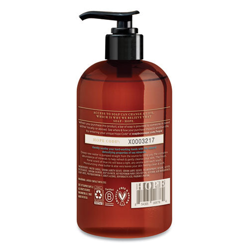 Hand Soap, Sea Minerals And Blue Iris, 12 Oz, 12-carton