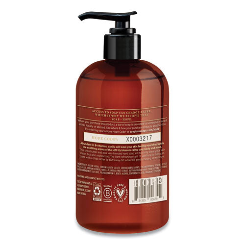 Hand Soap, Vanilla And Lily Blossom, 12 Oz Pump Bottle, 3-box