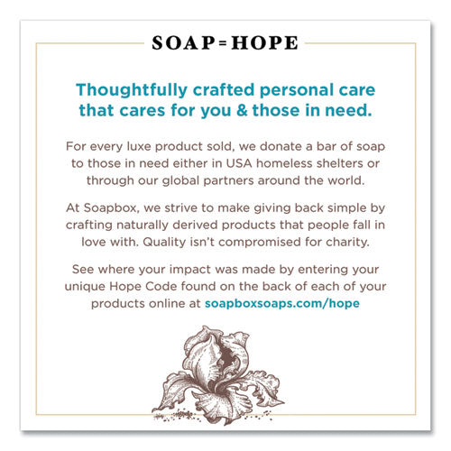 Hand Soap, Sea Minerals And Blue Iris, 1 Gal Bottle
