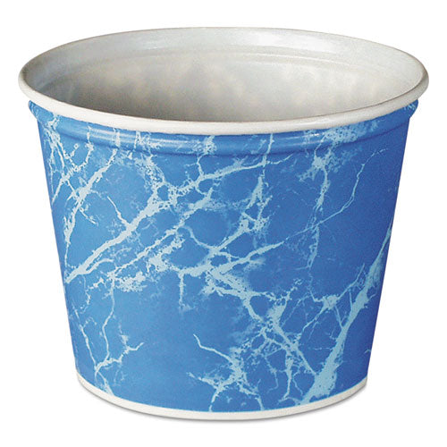 Grease Resistant Double Wrapped Paper Bucket, 165 Oz. White, 100 Carton